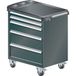 Chariot d'atelier L3627 revêtement plastique - 5 tiroirs