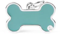 MyFamily Hond Medaille Gemaakt In Italië, Blauw XL -Bot