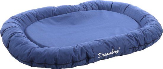 Flamingo Dreambay Hondenkussen - Ovaal - Blauw - 120x90x16cm