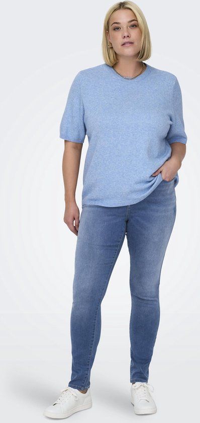 ONLY CARMAKOMA ONLY ECO jeans CARAUGUSTA - Light Blue Denim - Maat 50 - Vrouwen
