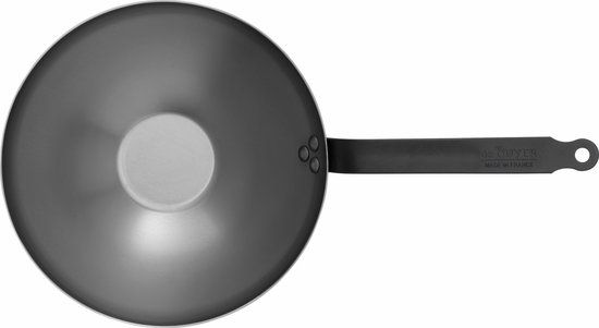 deBuyer Mineral B Black Wok - 28cm - Staal