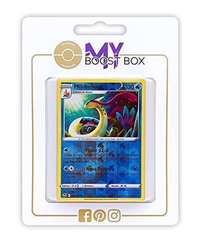 my-booster Milobellus (Milotic) 40/195 Holo Reverse - Myboost X Epée et Bouclier 12 Tempête Argentée - Doos met 10 Franse Pokemon kaarten