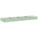 VidaXL Verhoogd tuinbed pastelgroen 320 x 80 x 24 cm koudgewalst staal