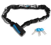 Protect PRO-tec kettingslot - 120cm - ART3 - Zwart/Blauw