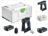 Festool CXS 18 accuboormachine 18 V 40 Nm borstelloos + 1x accu 3.0 Ah + systainer