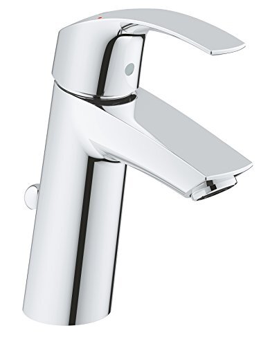 GROHE 23322001 Eurosmart badkraan - eenhands wastafelkraan, met keramische cartouche, Medium, chroom