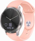 By Qubix Qubix - Sportbandje voor Huawei Watch GT 4 / GT 5 (41mm) & GT 5 Pro (42mm) - Maat S/M - Zalm Roze