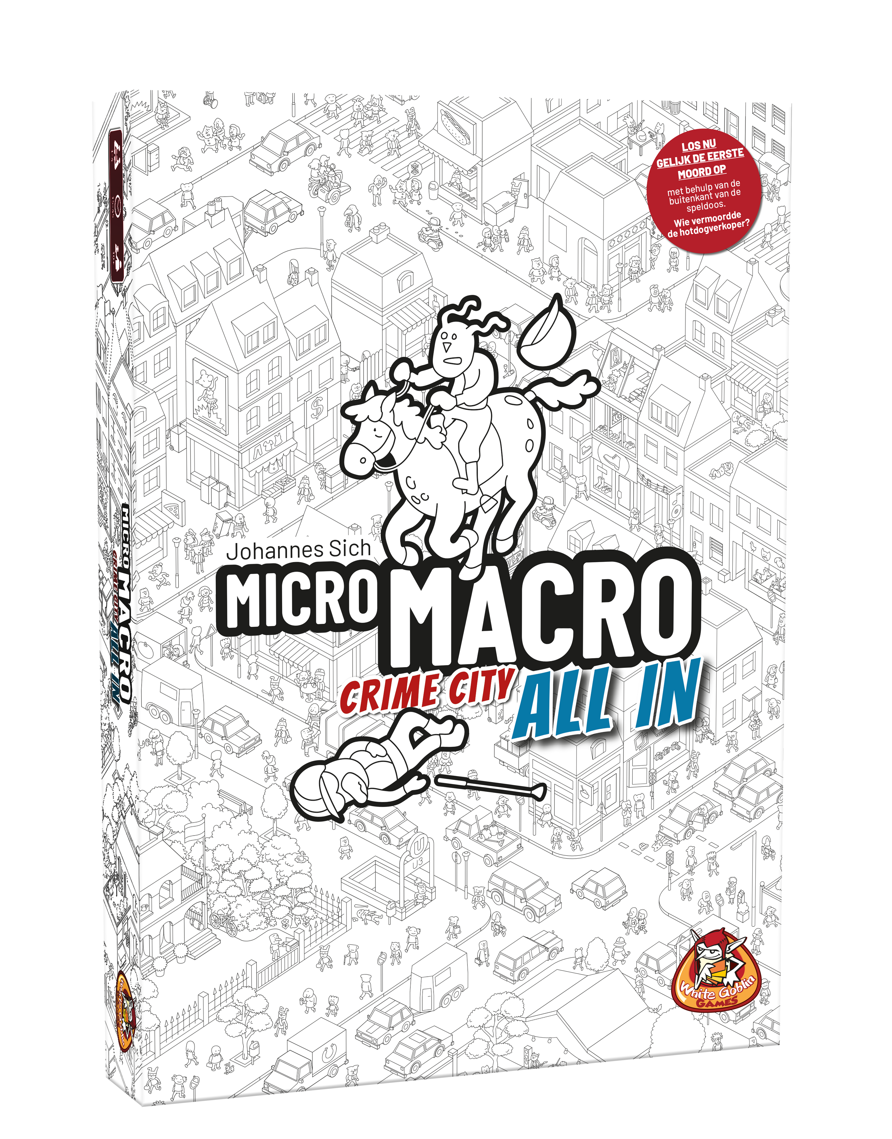 White Goblin Games MicroMacro Crime City - All In NL