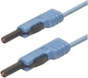 SKS Hirschmann MLB 100/1 V bl Meetsnoer Banaanstekker 4 mm Banaanstekker 4 mm 1.00 m Blauw 1 stuk(s)