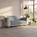 Italian Bed Linen Maxy Antislip bankovertrek, donkergrijs, 2-zits