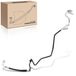 VW Tuyau de climatisation haute pression - Convient pour VW Golf 4, Bora, Audi A3 8L, Seat Leon, Skoda - Du condenseur à l'évaporateur - OEM 1J1820741G 1J1820741Q