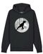 Watapparel Sweatshirt ' Flying TRex ' zwart / wit