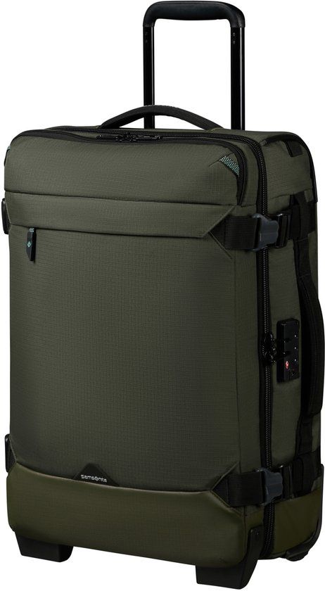 Samsonite Reistas - Roadseeker DF/whls 55 lengte 35cm -handbagage - Dark olive - 42 l