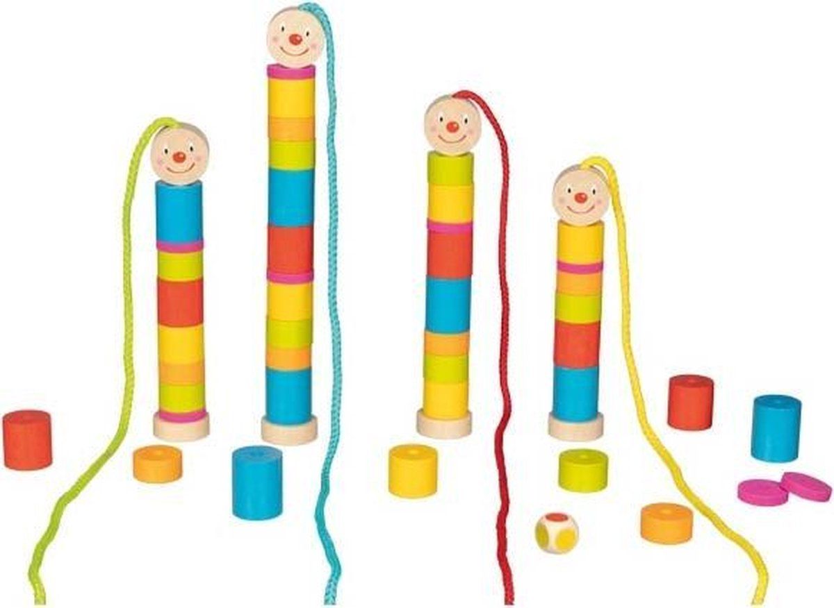 Goki Threading Game Little Caterpillar