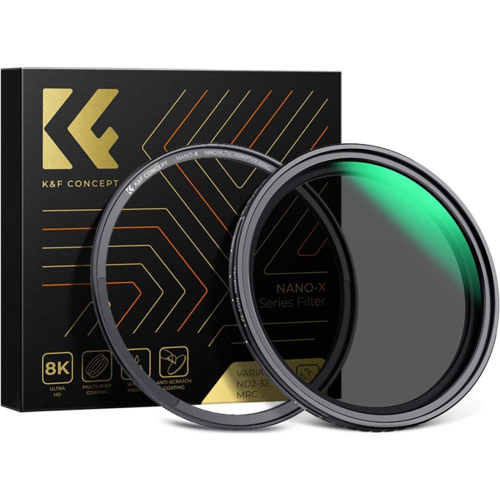 K&F Concept variabel ND Filter ND2-ND32 Nano X - 77mm