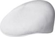 Kangol Tropic 504 Flatcap Wit Maat S