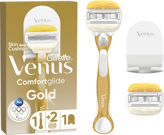 Gillette Venus ComfortGlide Coconut - Scheersysteem voor Vrouwen - 1 Handvat + 2 Mesjes