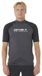 Rip Curl Shock Korte Mouw Rash Guard Heren M Zwart
