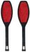 Gerimport Kledingborstel - 2x - L27 cm - Zwart/Rood