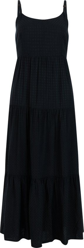 Protest PRTCookies Maxi-jurk Dames - Normale pasvorm - Ronde hals - Spaghetti bandjes - Crème