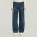 G-Star Contor 3D Loose Wmn Dames Jeans Katoen 28/34 Faded Cerulean Skin