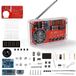 Kit de construction de module radio - Kit de soudure radio FM - Affichage numérique - Prise casque 3,5 mm - Mémoire de mise hors tension