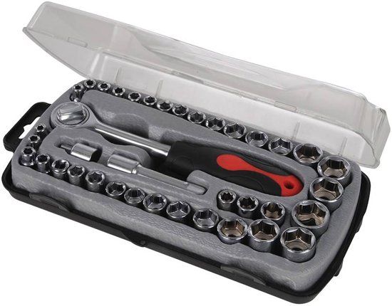 Silverline 39-delige compacte doppen set