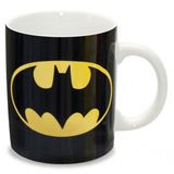 Logoshirt Batman - Logo Kop - Zwart