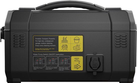 Lokithor AW401 5-in-1 Jump Starter - 2500A with Compressor & Pressure Washer