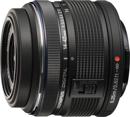 Olympus M.Zuiko Digital ED 14-42mm f/3.5-5.6 II R - Zwart