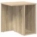 vidaXL Bijzettafel Sonoma Eik 37 x 32 x 40 cm Bewerkt Hout