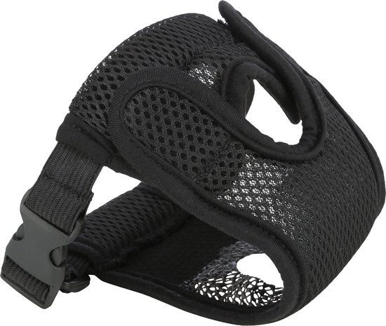 Trixie Beschermbroekje - Mesh Zwart - Verstelbaar 30-37 cm