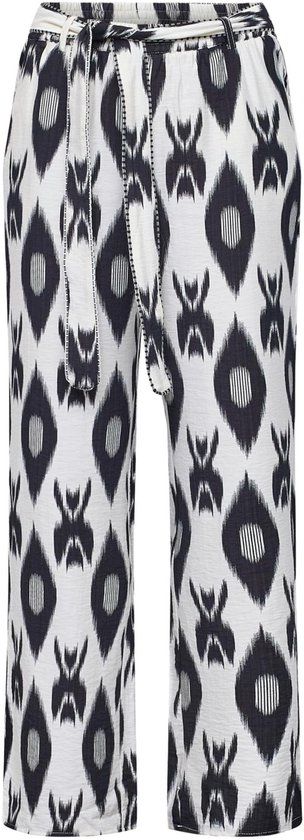 Sisters Point Broek Ella Pa56 19831 Cream/black Dames Maat - S