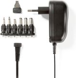 Nedis ACPA001 - Universele adapter - 100/240V - Zwart