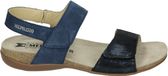 Mephisto AGAVE VELCALF Platte sandalen Dames Sandalen Blauw Maat 36