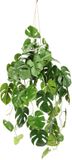 Hangende Bol Hangende kunstplant Splitphilo hangmand kunsthangplanten in pot slinger blad struik Monstera exotische kamerplant struik zijden bloemen decoratieve plant groene plant zijden plant decoratieve plant