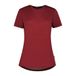 Rukka hardloopshirt - donkerrood