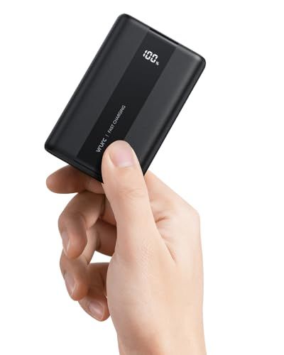 VRURC Powerbank 20000mAh Snel opladen 22,5 W USB C Power Bank Kleine maar sterke externe batterij voor mobiele telefoon PD QC3.0 batterij Compatibel met iPhone, Samsung, Huawei, iPad, Switch