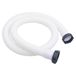 Syfax Poolschlauch 38 mm, 180 cm, mit Φ5 cm Innengewindeanschluss für Filterpumpe & Poolheizung