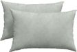 vidaXL - Coussin d'assise - 2 pcs - Gris clair - 60 x 40 cm - Tissu velours côtelé