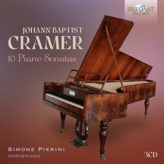 Brilliant Classics Simone El Oufir Pierini - Cramer: 10 Piano Sonatas (3 CD)