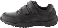 Next Jongens Leren Schoenen voor School met Klittenbandsluiting - Zwart