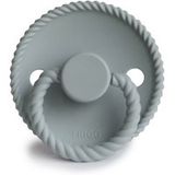 Frigg Fopspeen Rope - Silicone - French Gray (T2) - T2 (6-18 mois)