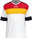 Jako Club 92 Shirt Korte Mouw Heren - Wit / Geel / Rood / Zwart | Maat: XL