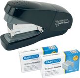 Rapesco Germ-Savvy Less Effort Eco antibacterieel zwart nietmachine