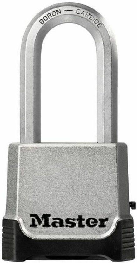 Master Lock Heavy Duty Hangslot - 56mm - Zink - Lange Beugel - Zilver