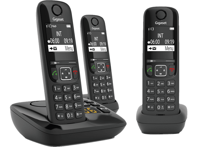 Gigaset Draadloze telefoon A690 Trio met antwoordapparaat