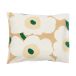 Marimekko Taie Unikko 50x60 cm Sable-blanc cassé-foin-émeraude