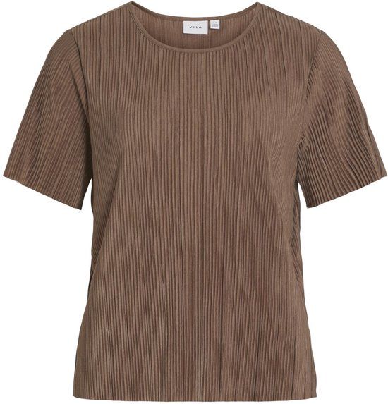 VILA - VIPLISA O-NECK S/S TOP - NOOS Dames T-shirt