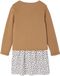 Vertbaudet Set - 2 delig - jurk - cardigan - bloemen - katoen
